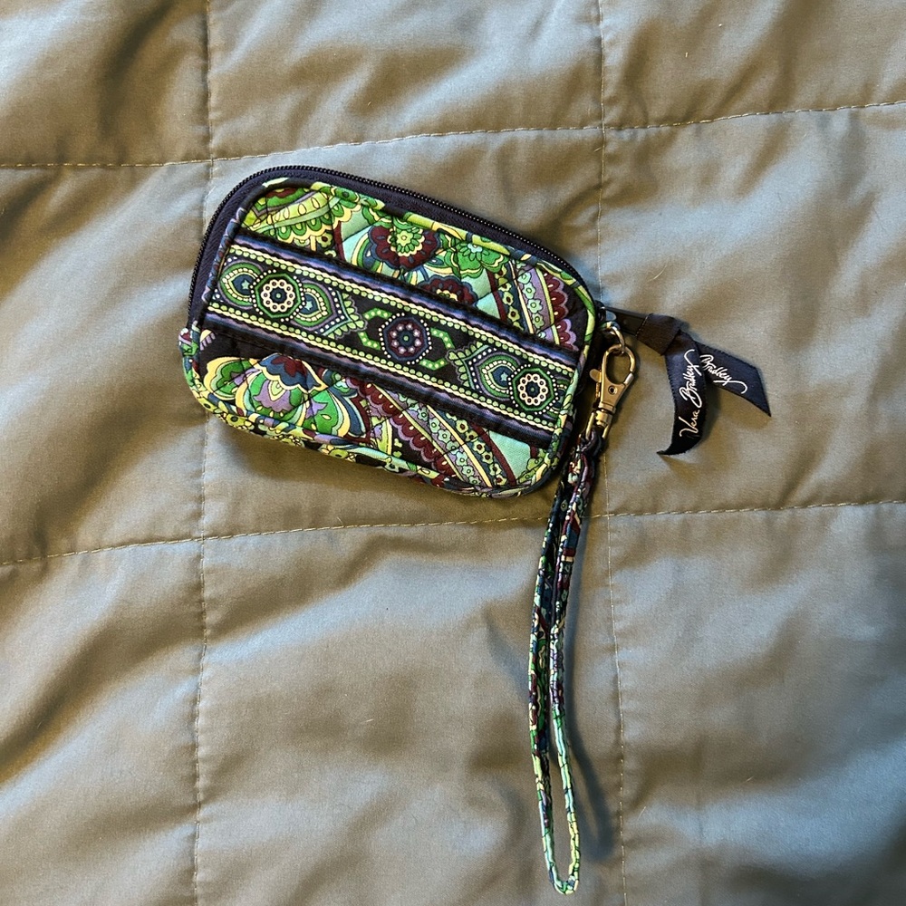 Vera Bradley Multicolor Patterned Wristlet